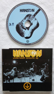 Hanson - Underneath Acoustic (CD Single, 2004, 3CG Records) NM/G (3)