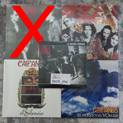 Caifanes: El Diablito Silencio Nervio del Volcan Negra Tomasa Vinyl 4LP ULTIMOS
