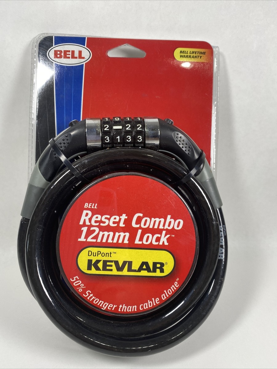 Bell Bike Master Bike Lock Reset NEW Bell SET-YOUR-OWN Combination