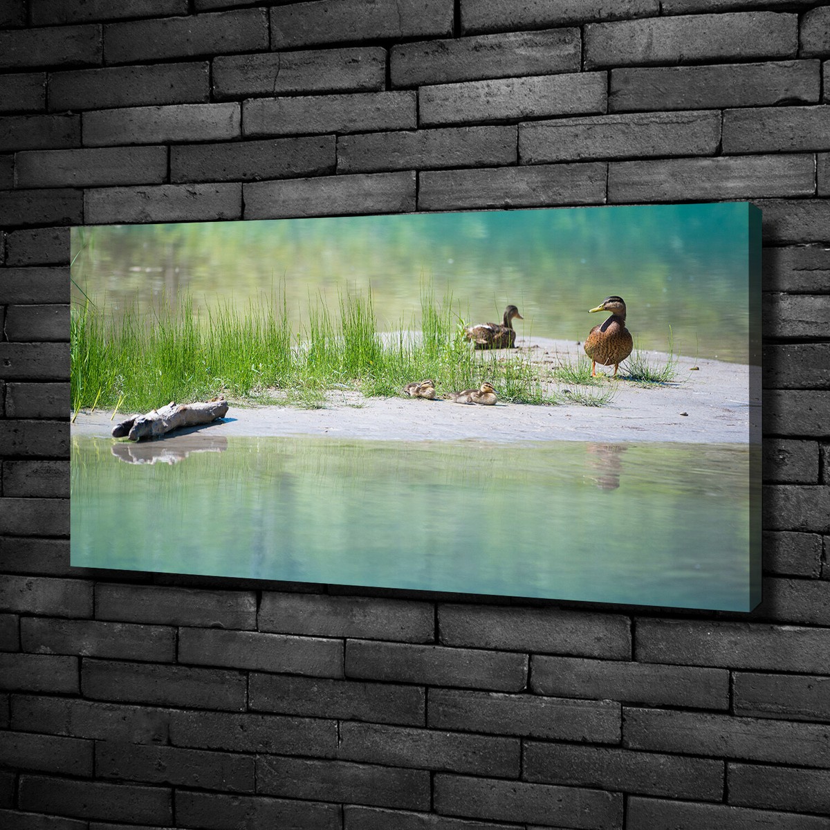Tulup Tableaux Sur Toile Image Imprimé 100x50cm - Bateau Et Jetée