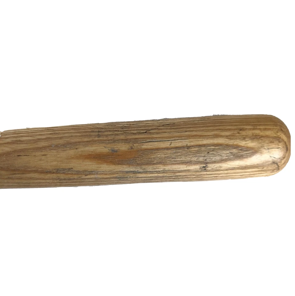 Juego de bate firmado por Glenn Beckert usado 0271 MLB Select Slugger madera agrietada 2014 Foto 2 de 4