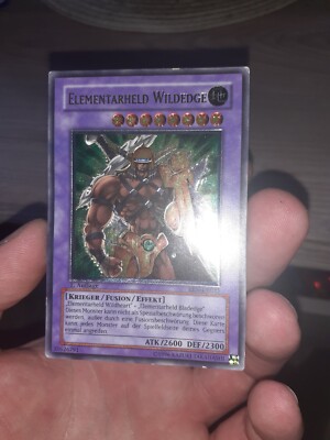 YuGiOh - Elementarheld Wildedge - EEN-DE035 - Ultimate Rare - 1. Auflage DEUTSCH