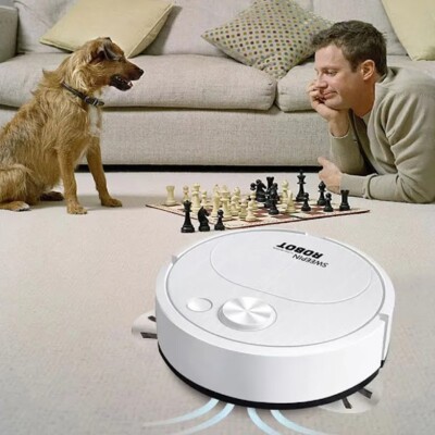 Robot Vacuum Cleaner Sweeping Mopping Smart Wet Sweep And Floors Cleaning Dry Ho