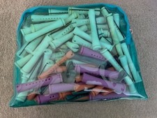 Mix Lot of Perm Rods Set of 102; 5 Different Sizes 
