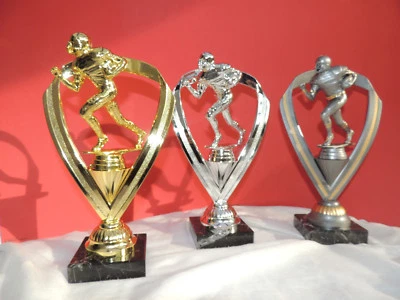 FDPOKALE Sport Pokal Pokale American Football mit echter Gravur NEU