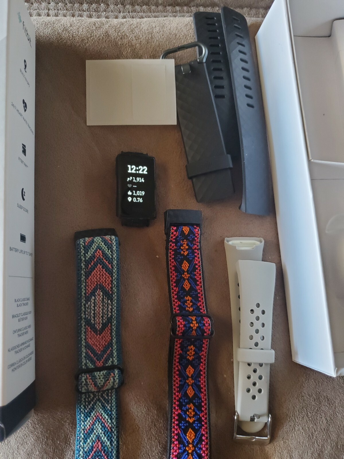 Fitbit Charge 4 Bundle with Premium Accessories Included-image