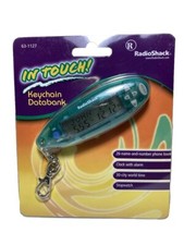 Vintage Radio Shack In Touch Keychain Databank Pocket Personal Organizer