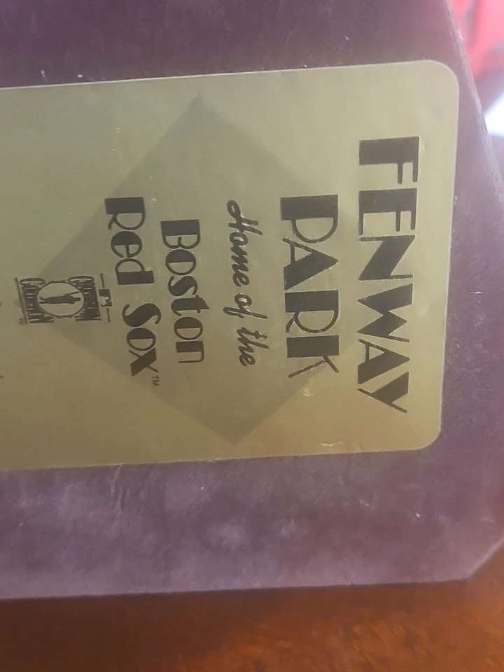 jim rice signed fenway park danbury mint stadium replica autographed red sox - Image 4 of 4