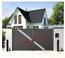 Aluminium Driveway Gates / Driveway Gates / Double Swing Gates / Composite Gate 