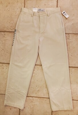 Vintage y2k Old Navy Mens Chino Pants Super Khakis Straight leg 32x29.5