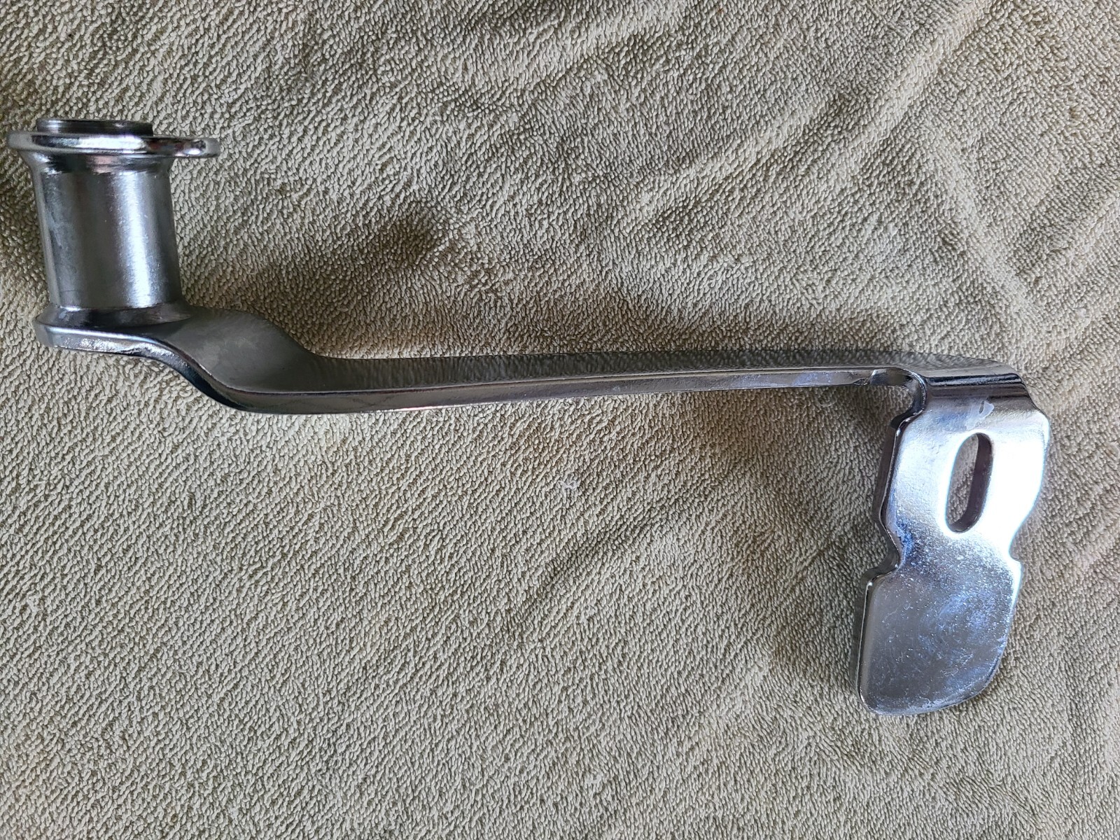 HARLEY DAVIDSON FL SOFTAIL TOURING EXTENDED REAR BRAKE LEVER CHROME eBay