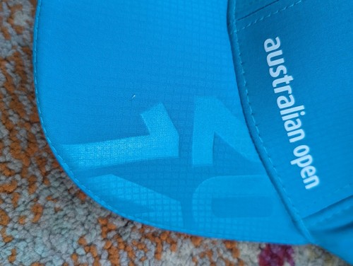 2014 Australian Open Cap Hat Tennis - Open Collection - Light Blue - Great Cond - Picture 2 of 8