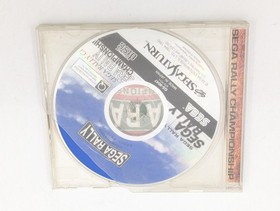 Sega Saturn White HST-3220 NTSC-J Japan Tested w/ Controller + SEGA RALLY