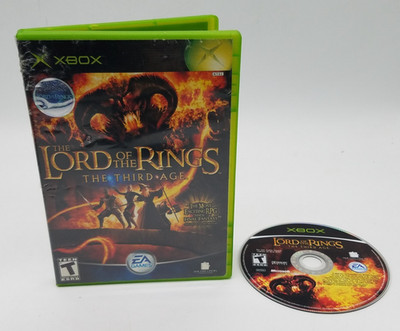 Lord of the Rings: The Third Age (Microsoft Xbox, 2004) NO Manual