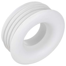 Drain Waste Pipe Rubber Adapter Reducer White 50mm 40mm to 32mm