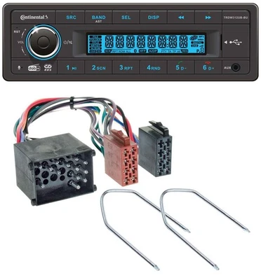 Continental MP3 DAB USB Bluetooth Autoradio für BMW 3er E30 E36 87-00 5er E34 88 - Bild 1 von 4