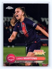 Lieke Martens 2023-24 Topps Chrome UEFA Women's Champions League Inside Look