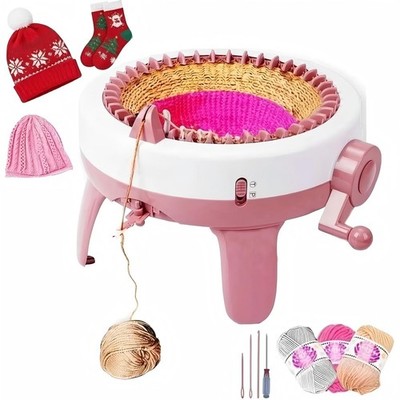SENTRO Knitting Machine 40 Needles, Double Weave Loom for Hat Scarf Gloves | ...