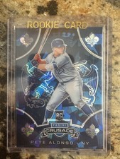 2019 Pete Alonso Panini Crusade Prizm /99 Blue Ice Rookie