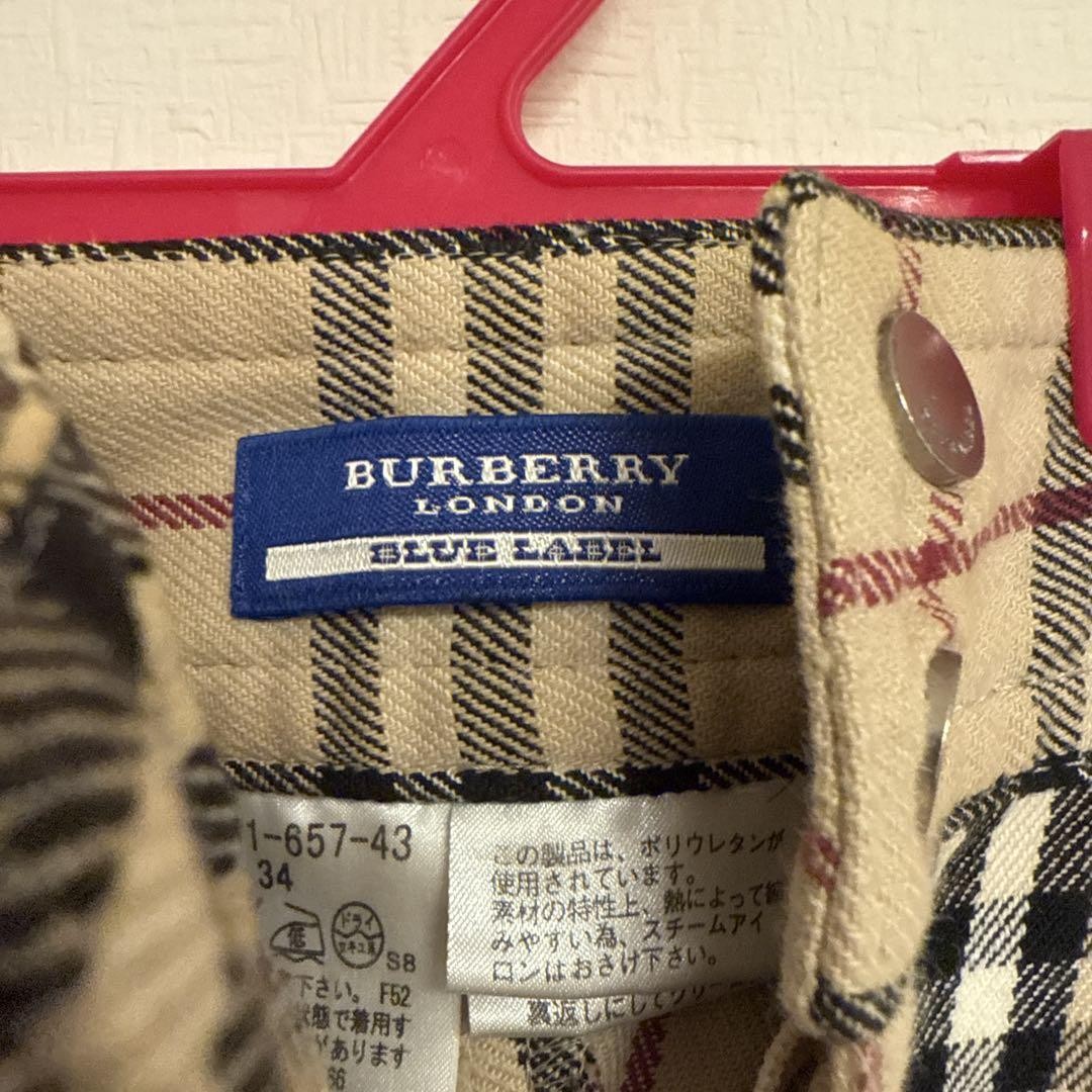 Burberry Blue Label Ladies Cropped Pants F/S from Japan | eBay