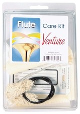 Venture Flute Care Kit with Swab, Cleaning Rod, Cloth, Flute Lube and More