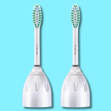 2X Philips Sonicare E Series HX7002 Replacement Toothbrush Brush Heads - Sealed