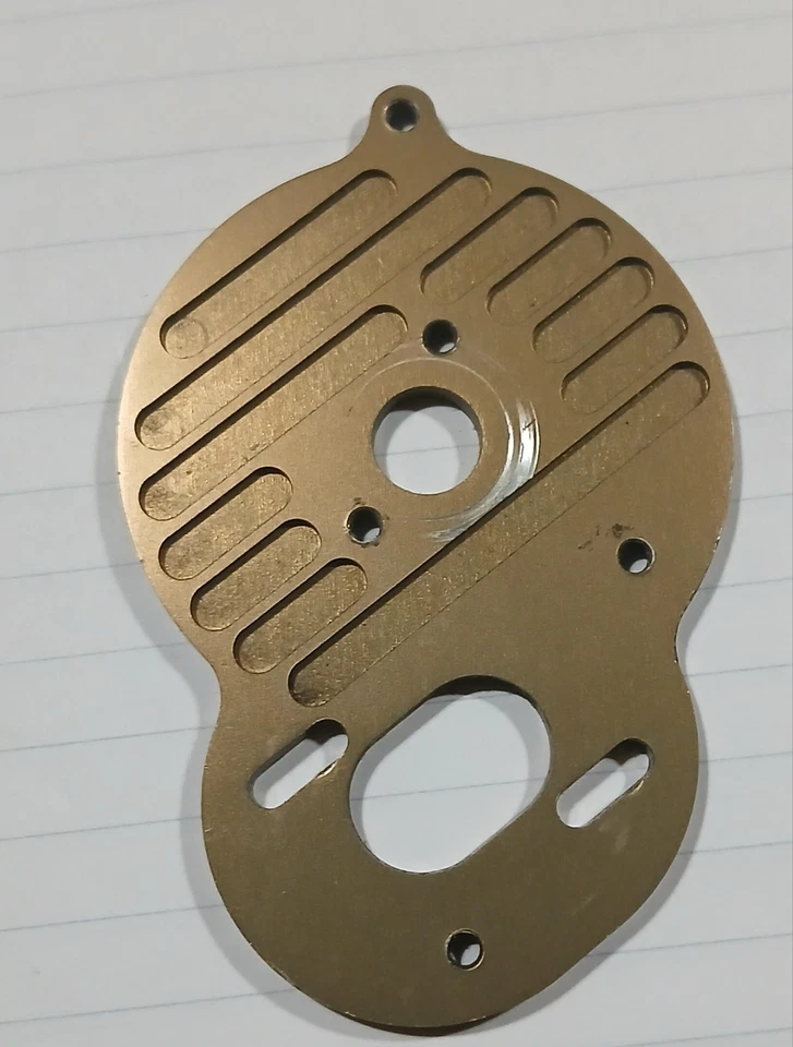 Team Durango TD310255 Aluminum Motor Plates for 1/10 scale RC cars.  - Image 2 of 2