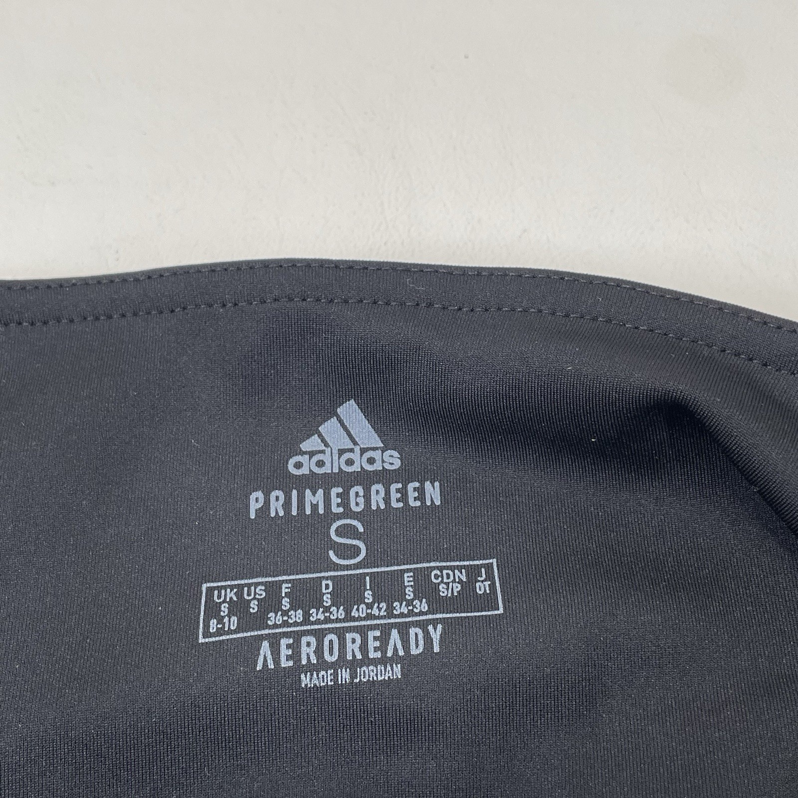 Adidas Primegreen Aeroready Tight Shorts Womens Size S Black NWT thumbnail 2