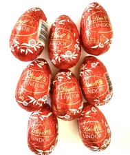 Lindt LINDOR Milk Chocolate Egg Shape Truffles W/Smooth Melting Truffle Center