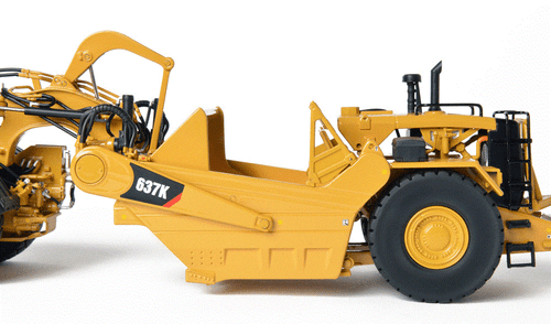 CCM, Scraper CATERPILLAR 637K, échelle 1/48, CCM637K - Picture 2 of 5