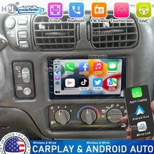 For 2002-2005 Chevy Blazer Carplay Stereo Radio Android 15 Navi WIFI BT RDS CAM