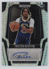 2024-25 Panini Prizm Black Rookie Signatures Mojo 11/25 Tristen Newton Auto s3g