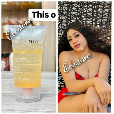 Bismid Vit.C + AHA Super Bright Exfoliating Face Wash