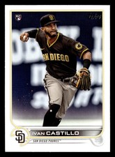 Ivan Castillo 2022 Topps #140b San Diego Padres ROOKIE Buy10get5FREE