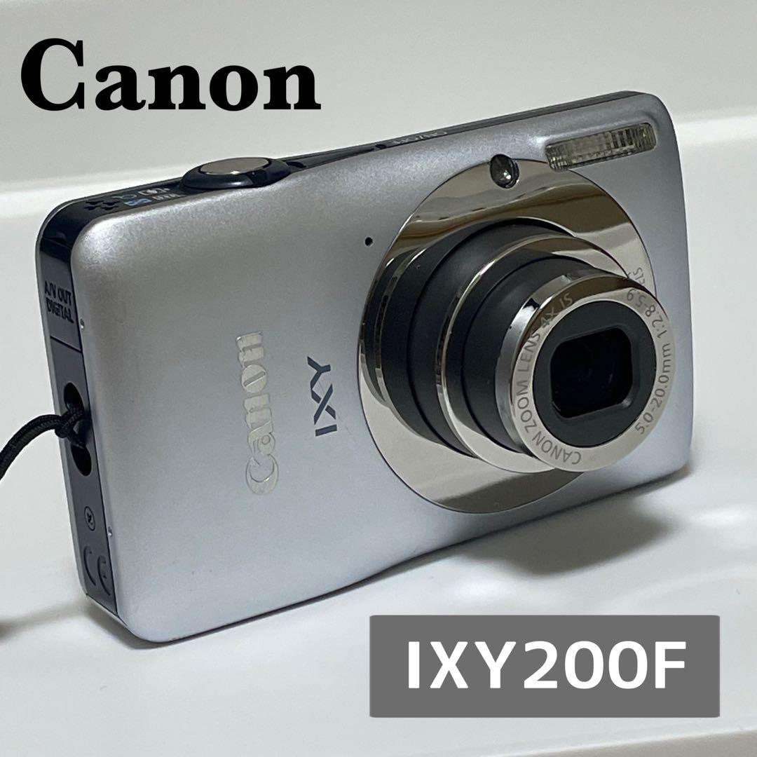 Canon IXY 200F Silver 12.1MP Digital Camera w/ Battery, Charger