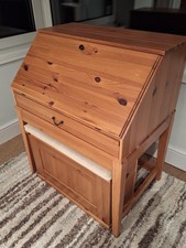 Ikea Alve writing desk with stool - Used but in good condition