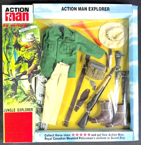 Vintage Palitoy ACTION MAN 40th Anniversary JUNGLE EXPLORER Set MIB