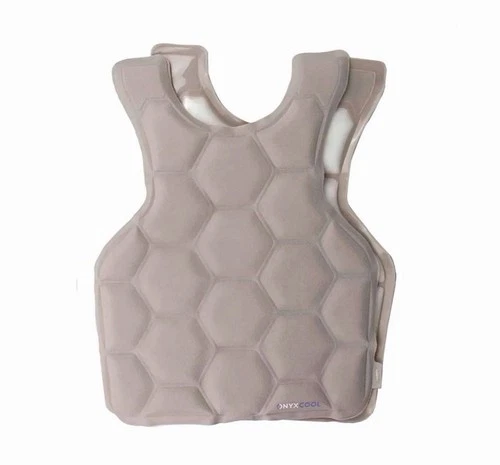 Onyx Cool 80° Safety Pro Vest One Size Adjustable On-Demand Cooling Beige (E16) - product listing photo