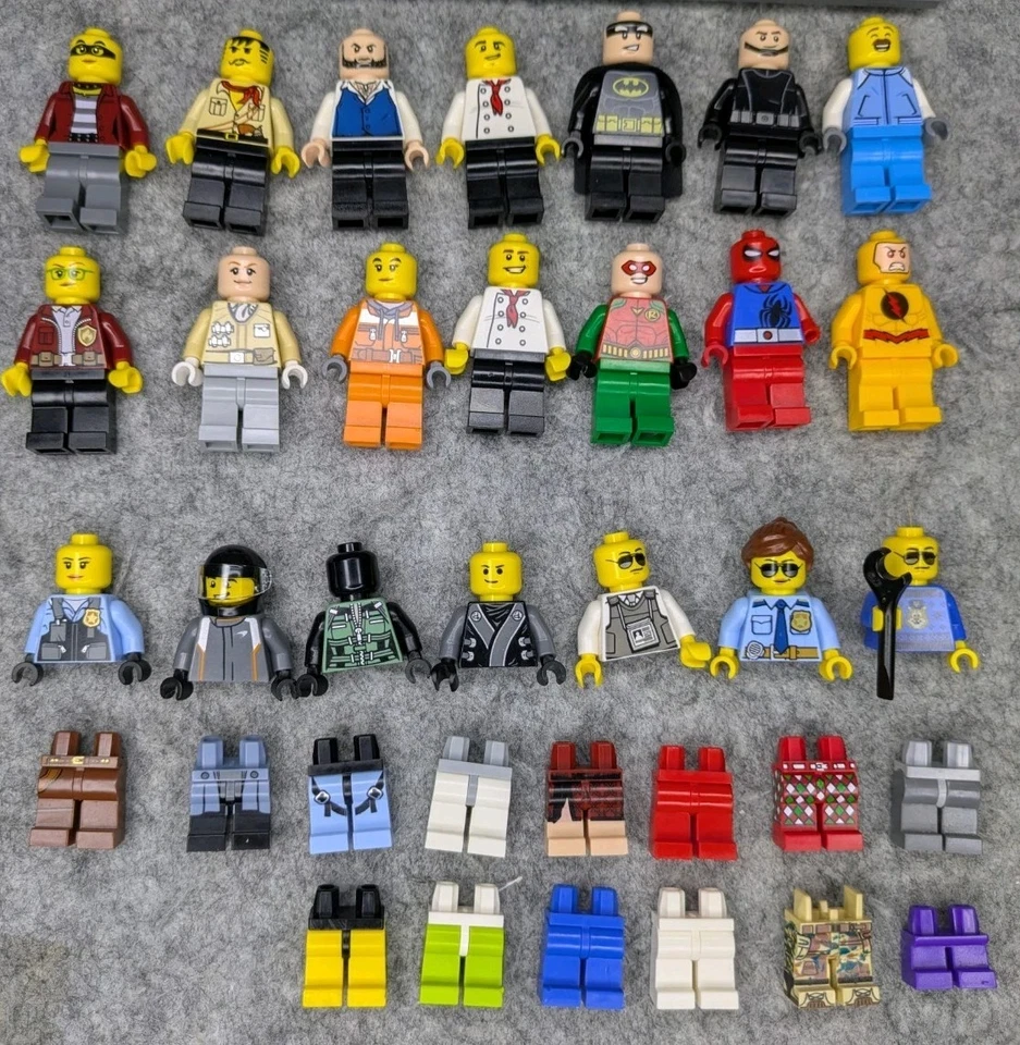 Huge LEGO Minifigure Lot – 60+ Figs & Parts Marvel DC Star Wars City Mixed Bulk - Image 4 of 4