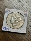 1878 CC Morgan Silver Dollar AU Details About Uncirculated Carson City (18506)