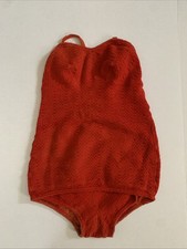 Rare Alex Taylor Co. 1-Piece Performance Swimming Suit WWll Era Athletic Wear