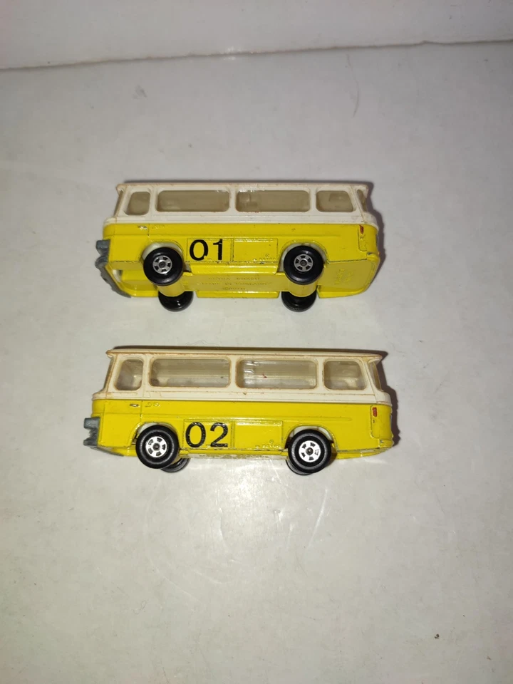 MATCHBOX SUPERFAST / LESNEY   LOT 2 AUTOBUS SETRA COACH  n°12 - Photo 3/4