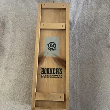 Booker's True Barrel Bourbon All Wood Promo Box Completely Functional Storage