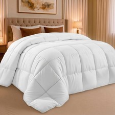 Down Alternative Comforter Duvet Insert All Season Box Stitched Fluffy Bedding