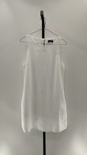 Quince Women 100% European Linen Tank Mini Dress White XS