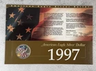 1997 1Oz .999% American Silver Eagle with colorized obverse!Sealed With Details%
