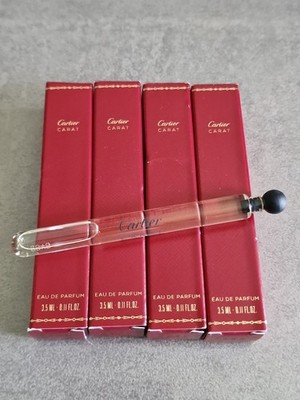 4pcs Cartier Carat eau de parfum travel size 3.5ml