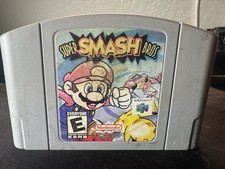 Super Smash Bros. Nintendo N64 Video Game Authentic Cartridge Only Tested Works