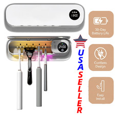 Toothbrush Holders for Bathrooms, UV Toothbrush Sanitizer and Holder Smart Home