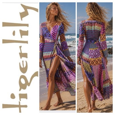 BNWT TIGERLILY UTOPIA TRINITY MAXI DRESS SMALL /8 SOLD OUT EVERYWHERE RRP $279